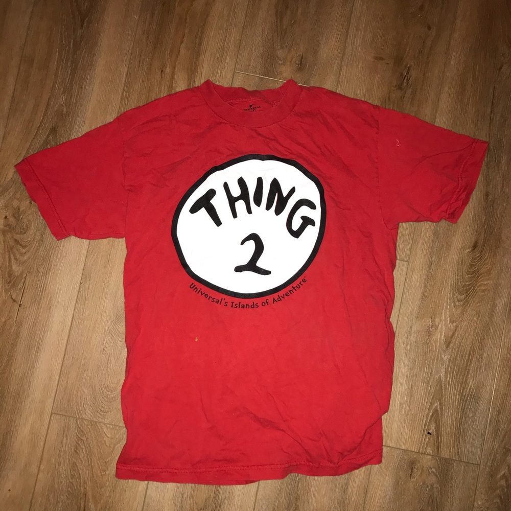 4/$15 🌸 Dr Seuss Thing 2 tshirt